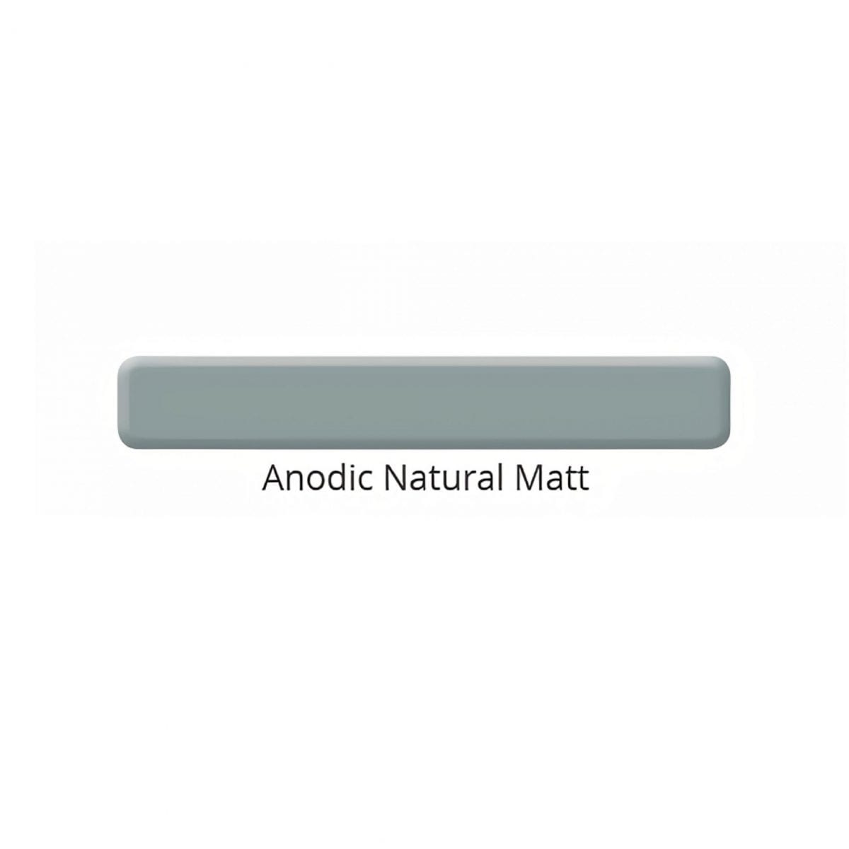Anodic Natural Matt color