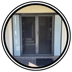 image presents ScreenGuard French Doors